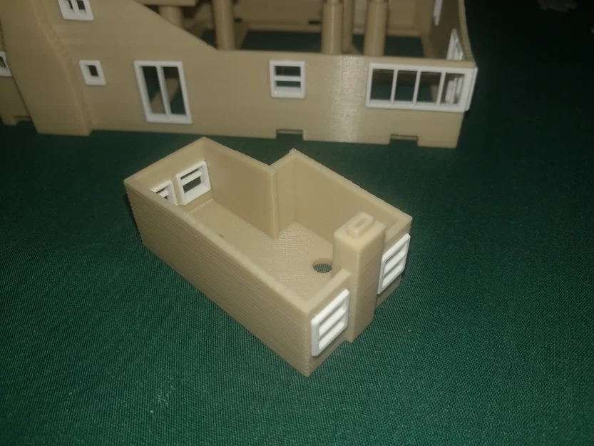 Mô hình Nhà và Gara tỷ lệ HO - Image 12