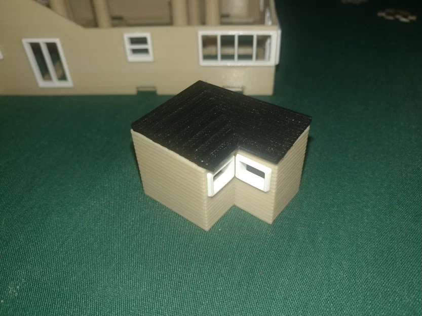 Mô hình Nhà và Gara tỷ lệ HO - Image 13