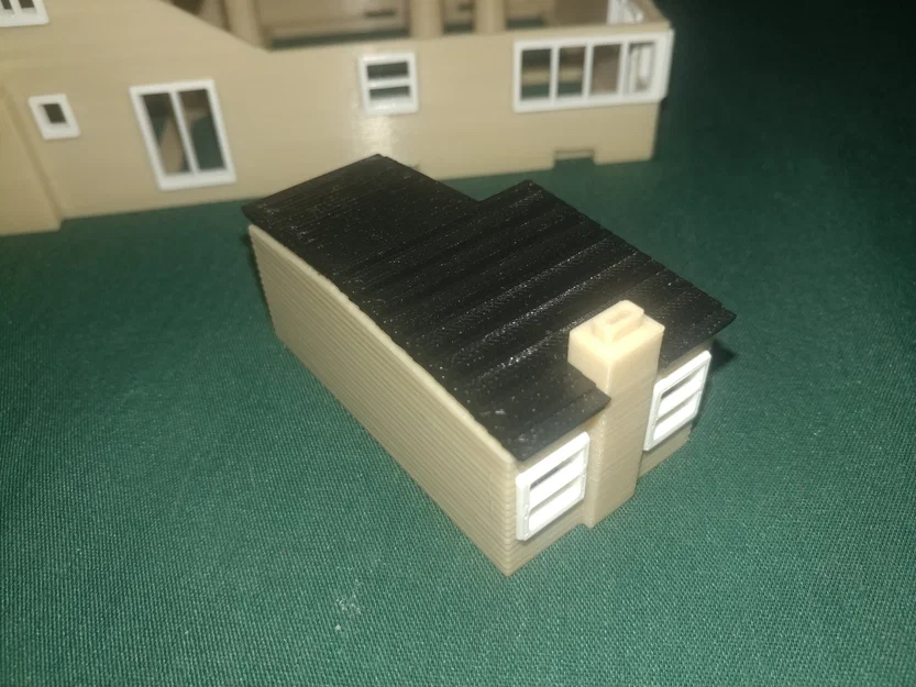 Mô hình Nhà và Gara tỷ lệ HO - Image 14