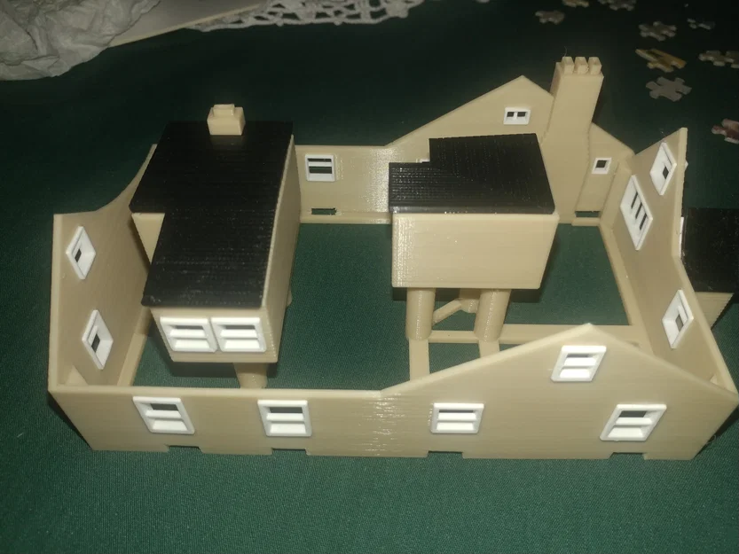 Mô hình Nhà và Gara tỷ lệ HO - Image 15