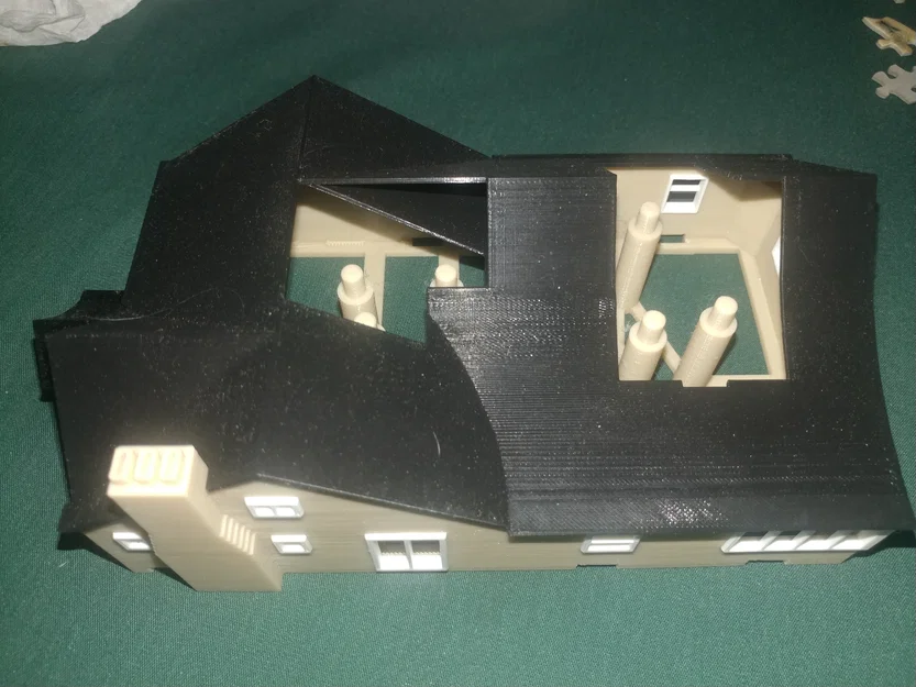 Mô hình Nhà và Gara tỷ lệ HO - Image 16