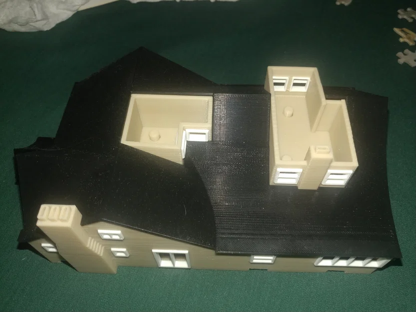 Mô hình Nhà và Gara tỷ lệ HO - Image 17