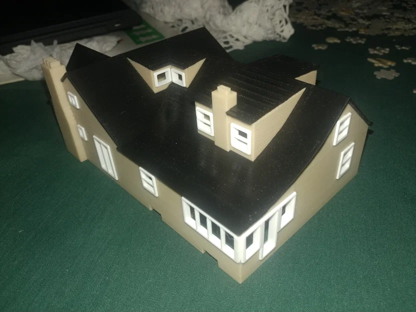 Mô hình Nhà và Gara tỷ lệ HO - Image 18