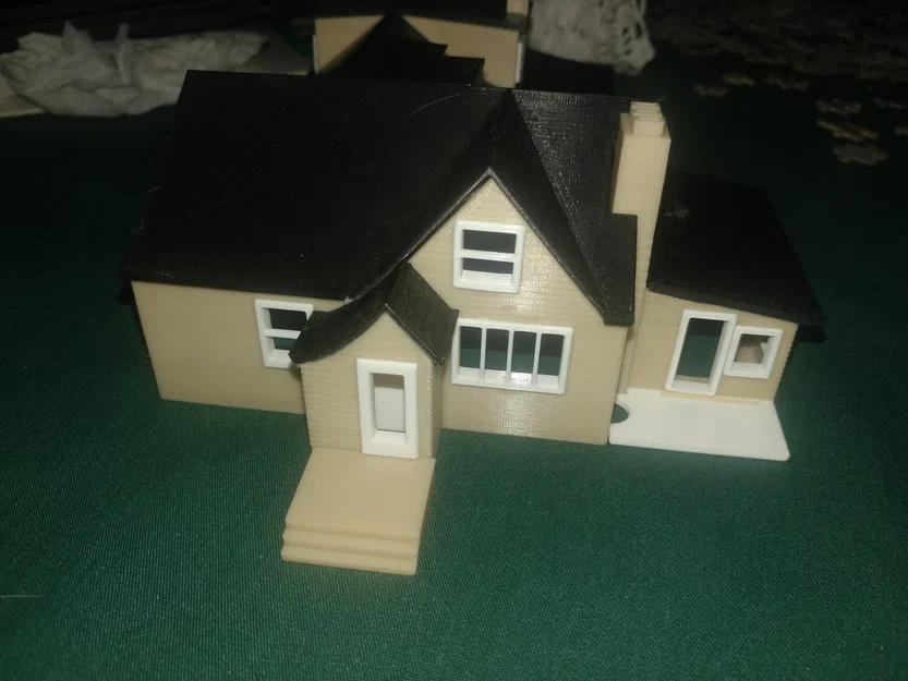 Mô hình Nhà và Gara tỷ lệ HO - Image 19