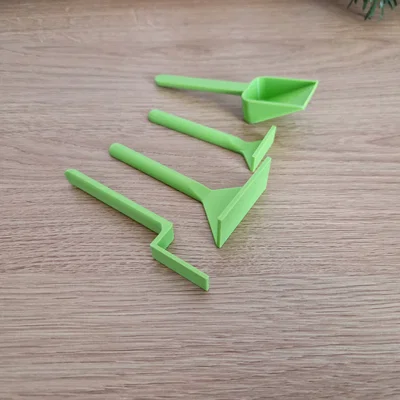 Bộ dụng cụ chơi cát động lực (Kinetic sand tools) in 3D đa năng