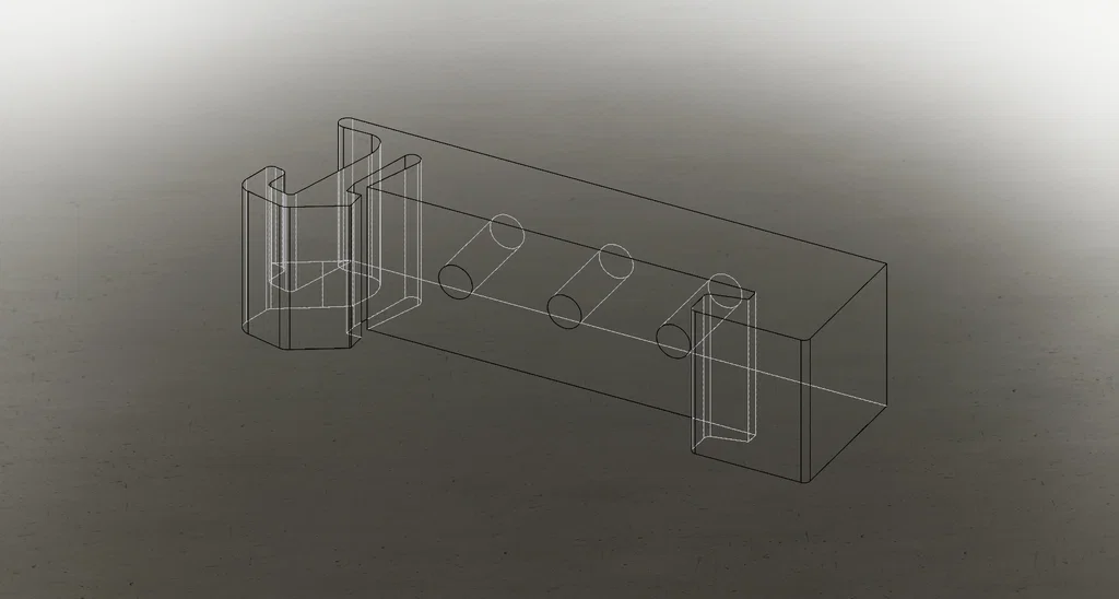 Ngàm gắn Din Rail 35mm đa năng dùng ốc M3 (Din Rail Mount) - Image 2