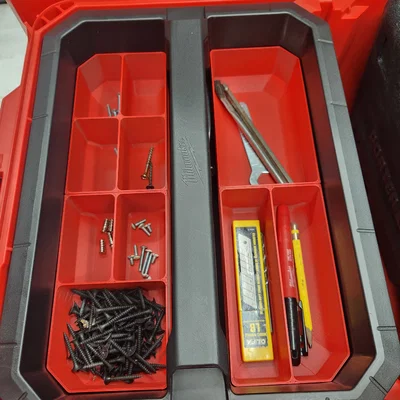 Khay đựng và tấm chia ngăn cho hộp dụng cụ Milwaukee Packout