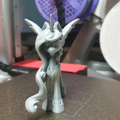 Mô hình 3D Princess Celestia My Little Pony - In cực nét cho A1 mini