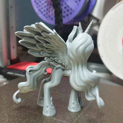 Mô hình 3D Princess Celestia My Little Pony - In cực nét cho A1 mini