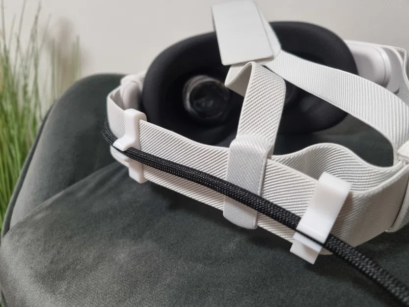 Kẹp cố định dây cáp cho Meta Quest 3s - Phụ kiện 3D tiện lợi - Image 3