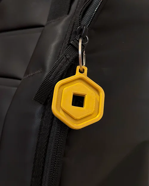 Móc khóa đồng xu Robux - Image 1