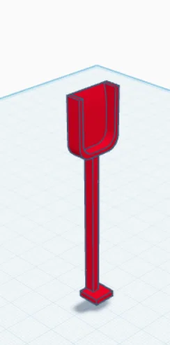 Mẫu Xẻng Xúc Đa Năng Kết Hợp Thanh Nén - Tải File In 3D Miễn Phí - Image 1