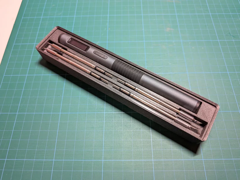 Khay đựng mỏ hàn Alientek T80/T80P chuẩn hệ Gridfinity - Image 1