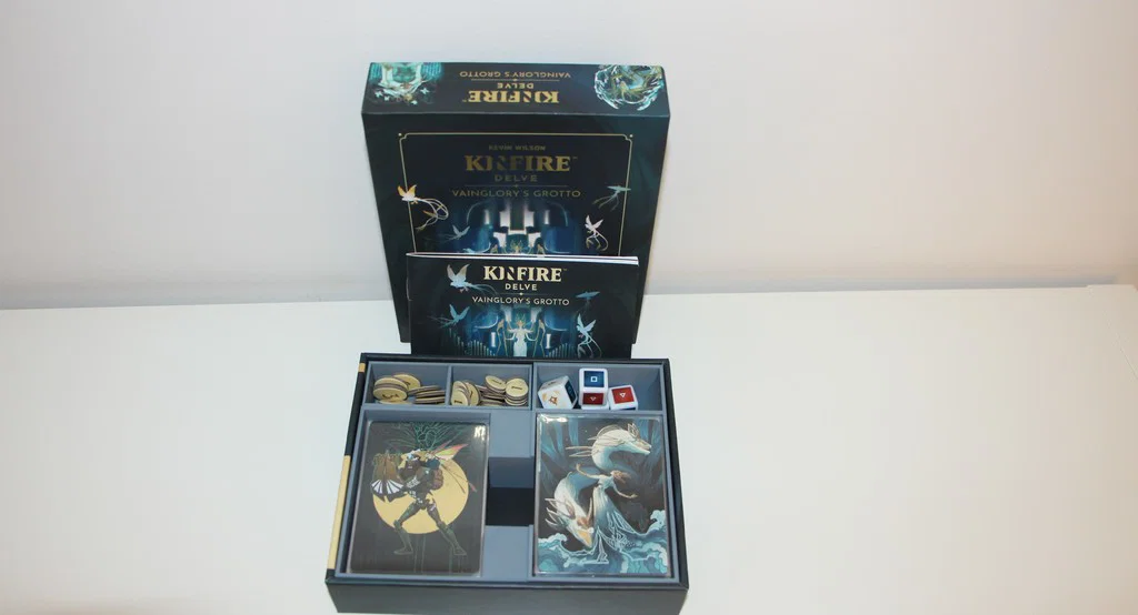 Bộ khay đựng board game Kinfire Delve Organizer Insert - Image 1