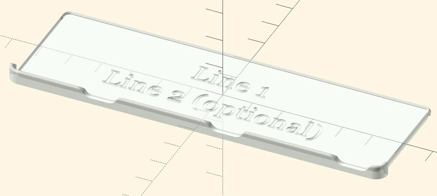 Khay Gridfinity Tham Số Hóa với Nắp, Muỗng và Nhãn - Image 1