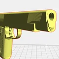 Mô hình súng đạo cụ 3D (Prop Gun) in ấn dễ dàng - Thumbnail 1