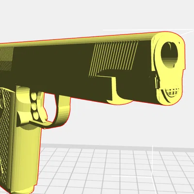 Mô hình súng đạo cụ 3D (Prop Gun) in ấn dễ dàng