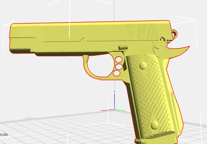 Mô hình súng đạo cụ 3D (Prop Gun) in ấn dễ dàng - Image 2