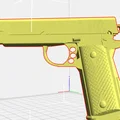 Mô hình súng đạo cụ 3D (Prop Gun) in ấn dễ dàng - Thumbnail 2