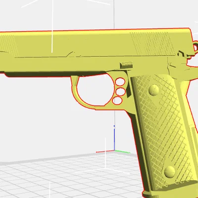 Mô hình súng đạo cụ 3D (Prop Gun) in ấn dễ dàng