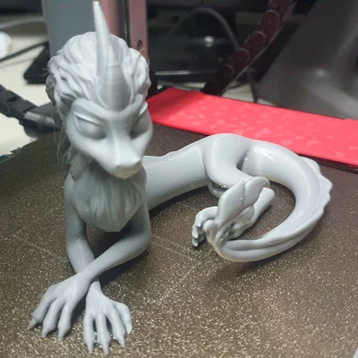 Mô hình rồng Sisu Datu - In 3D nhân vật Raya and the Last Dragon