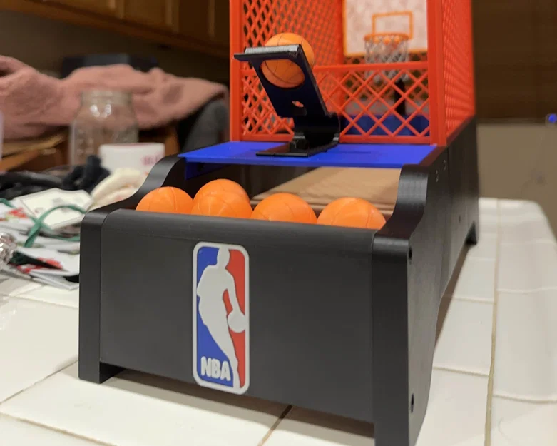 Mặt trước NBA dành cho máy chơi bóng rổ Arcade để bàn - Image 1