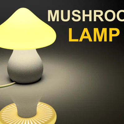 Đèn ngủ hình nấm độc đáo