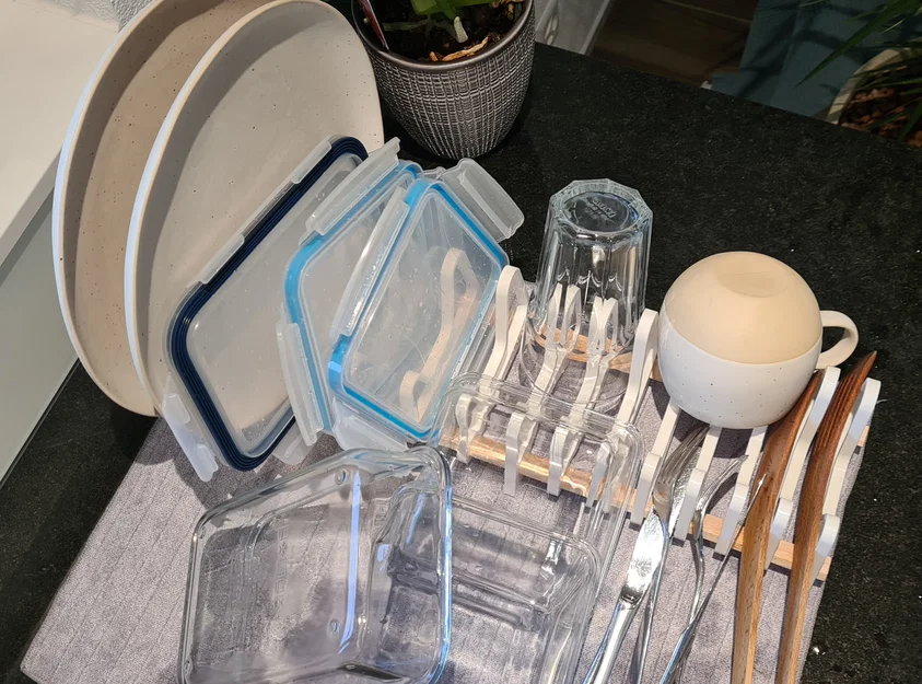 Giá úp bát đĩa, kệ để bát (Dish drainer/rack) - Image 2