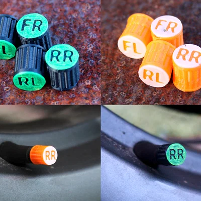 Nắp Van Đánh Dấu Vị Trí Lốp | Nắp Định Vị Bánh Xe