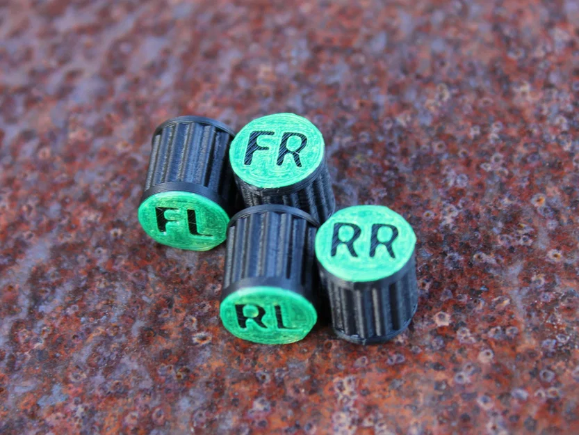 Nắp Van Đánh Dấu Vị Trí Lốp | Nắp Định Vị Bánh Xe - Image 4