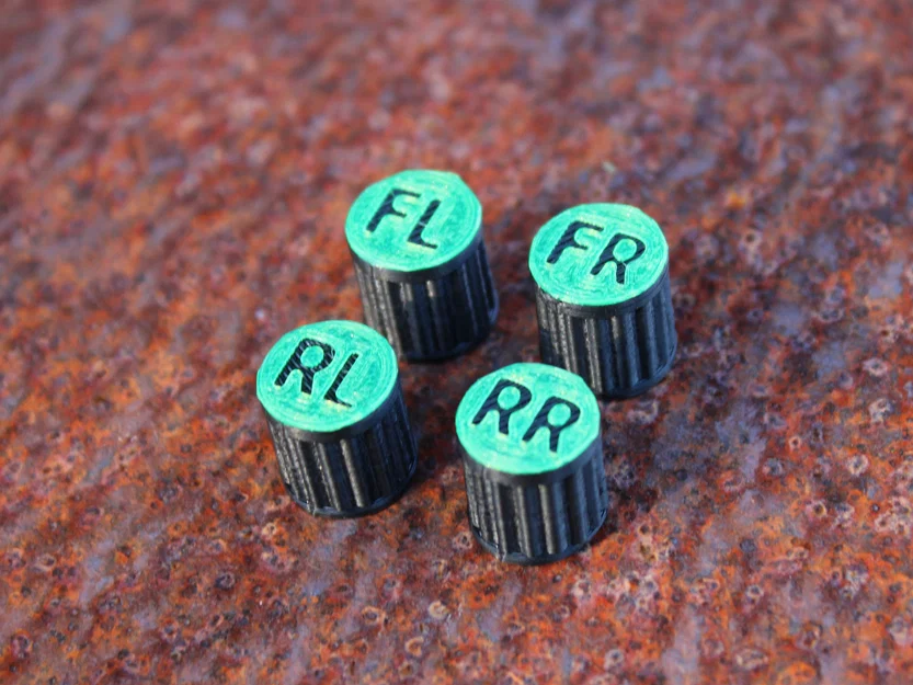 Nắp Van Đánh Dấu Vị Trí Lốp | Nắp Định Vị Bánh Xe - Image 7