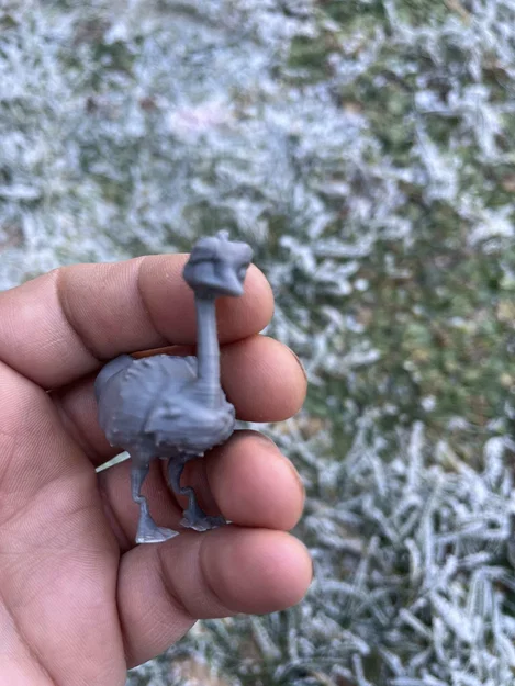 Mô hình Gia đình Đà điểu (Ostrich family) - Image 3