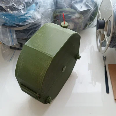 Hộp đựng nhựa in 3D (Filament Box) tiện lợi, giúp bảo quản nhựa tốt