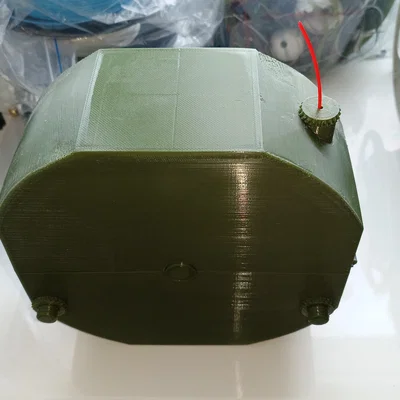 Hộp đựng nhựa in 3D (Filament Box) tiện lợi, giúp bảo quản nhựa tốt