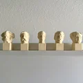 Mô hình 3D Five Heads of Communism - Thumbnail 1