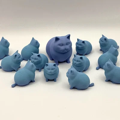 Mô hình Mèo Bự Đáng Yêu (Cute Big Kitty)