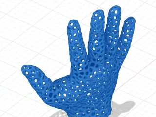 Bàn tay họa tiết Voronoi (Voronoi hand) - Image 6