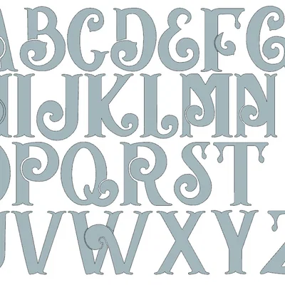 Chữ cái trang trí (Decorative Letters)