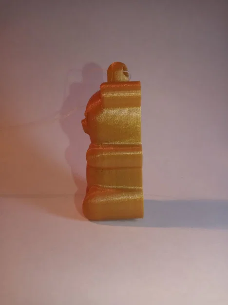 Móc khóa Gấu dẻo Print-in-Place có lẫy đóng mở và vòng xoay - Image 4