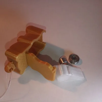 Móc khóa Gấu dẻo Print-in-Place có lẫy đóng mở và vòng xoay 5