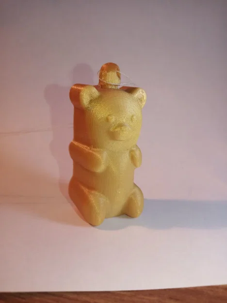 Móc khóa Gấu dẻo Print-in-Place có lẫy đóng mở và vòng xoay - Image 9