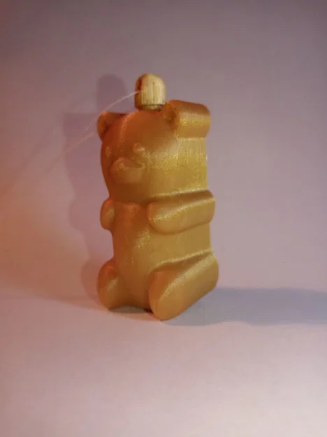 Móc khóa Gấu dẻo Print-in-Place có lẫy đóng mở và vòng xoay - Image 13