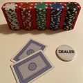 Khay đựng chip Poker 5 ngăn in 3D gọn gàng, tiện lợi - Thumbnail 1