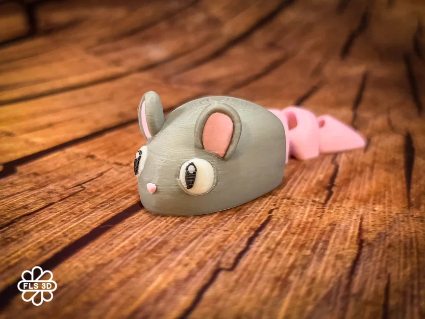 Mô hình chú chuột cử động linh hoạt Flexi Mouse 01 - Image 2