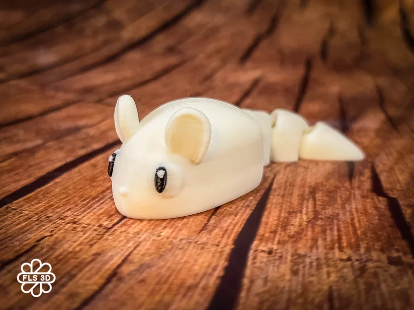 Mô hình chú chuột cử động linh hoạt Flexi Mouse 01 - Image 3