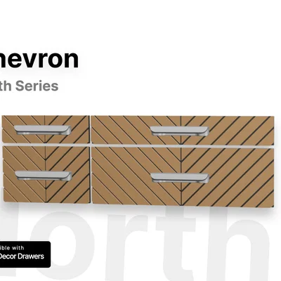 GEN2 Decor - Mặt ốp Chevron - Dòng North Series
