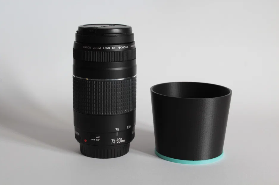 Loa che nắng (lens hood) dài cho ống kính CANON EF/EFS - 58 mm - Image 2