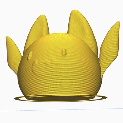 Mô hình 3D Batty Slime từ game Slime Rancher 2 cực đáng yêu