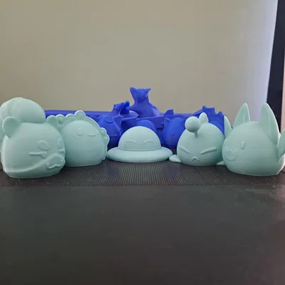 Mô hình 3D Batty Slime từ game Slime Rancher 2 cực đáng yêu