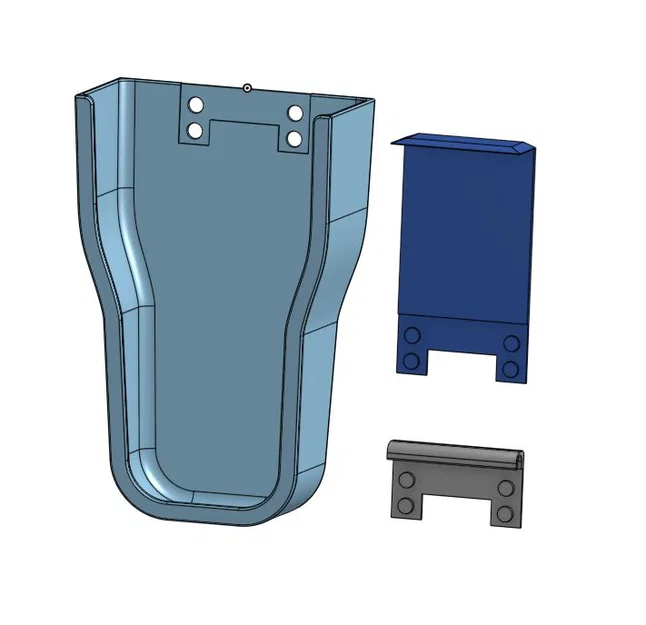 Giá treo máy in Brother P-Touch lên tường/tủ - Image 7